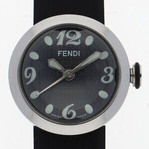 FENDI 8010L Boothra black SS/rubber QZ
